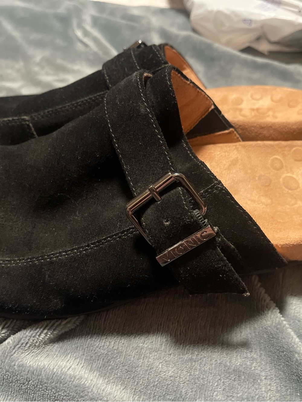 Vionic Georgie Women's Casual Mule / Clog in black Tanya US 12